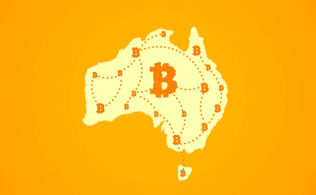 buying and selling bitcoins australia map