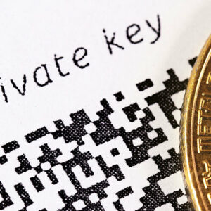 Bitcoin wallet private key on paper