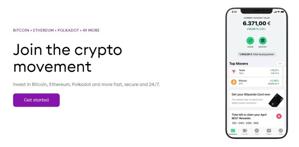 Bitpanda supported cryptocurrencies