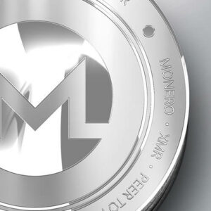 3d Monero crypto coin